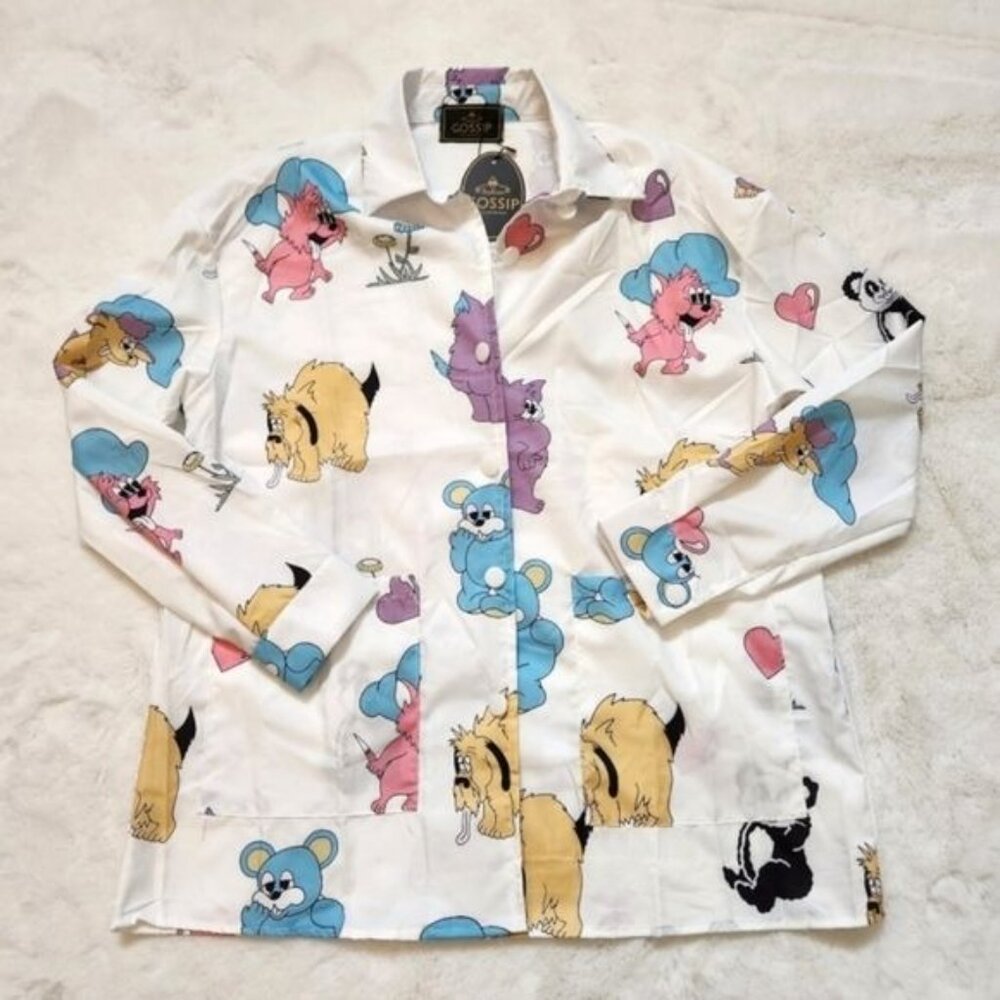 Gossip Y2K T-shirt Button Down - Picture 9 of 15